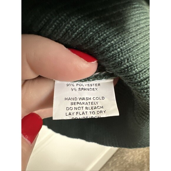 Unique Vintage Plus Size 4XL 22-24 Gnome In The Sky Cardigan Sweater Mushrooms - Picture 6 of 13